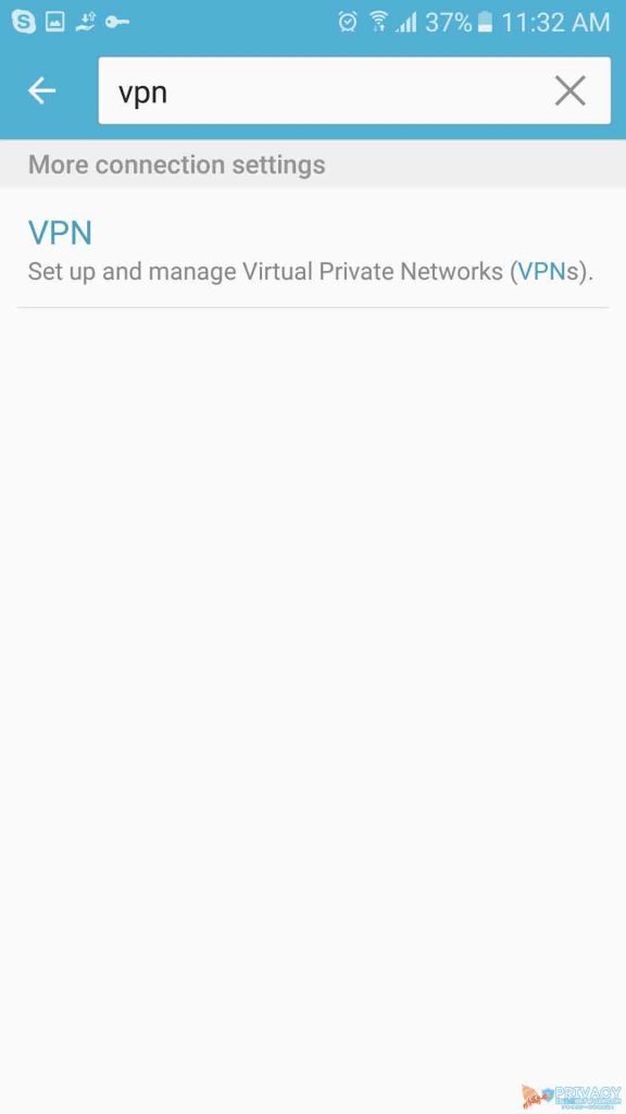 Android用手動VPNの設定2